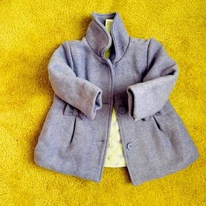 Little Me Lavender Winter Jacket